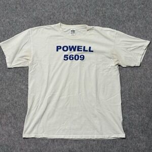 Vintage Powell Peralta Skateboarding 5609 White Discolored‎ T-shirt Men's Sz XL